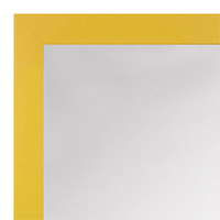 MR1564-4 Yellow - Very Small Custom Wall Mirror