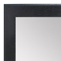 MR1570-7 Distressed Black - Medium Custom Wall Mirror Custom Floor Mirror