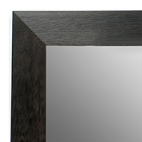 MR1682-1 | Black / Walnut | Custom Wall Mirror