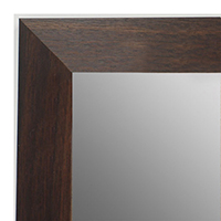 MR1682-3 | Dark Walnut | Custom Wall Mirror