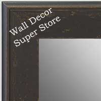 MR1734-5 | Distressed Saddle Brown | Custom Wall Mirror | Decorative Framed Mirrors | Wall D�cor