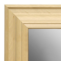 MR1749-1 | Unfinished Wood Frame | Unfinished Natural Wood Moulding - Paint or Stain | Custom Wall Mirror MR1749-1 | Unfinished Wood Frame | Unfinished Natural Wood Moulding - Paint or Stain | Custom Wall Mirror