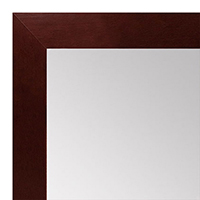 MR1844-7 Mahogany Medium Custom Wall Mirror Custom Floor Mirror