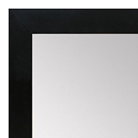 MR1844-9 Black Medium Custom Wall Mirror Custom Floor Mirror