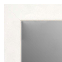 MR1845-8 Matte White - Value Price - Medium Custom Wall Mirror Custom Floor Mirror