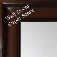MR1864-1 Walnut - Value Priced - Large Custom Wall Mirror Custom Floor Mirror