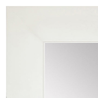 MR1865-2 Matte Satin White - Value Priced - Large Custom Wall Mirror Custom Floor Mirror