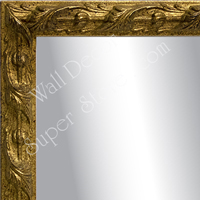 MR1913-1 Ornate Antique Gold  Custom Mirror