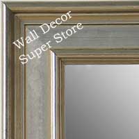 MR5230-2 Classic Silver - Extra Large Custom Wall Mirror Custom Floor Mirror