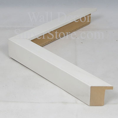 BB1544-8 White - 3/4 Inch Wide X 1 1/4 Inch High - Small Custom Cork Chalk Dry Erase