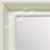 MR1961-9 Large White High Gloss Custom Mirror With Scoop