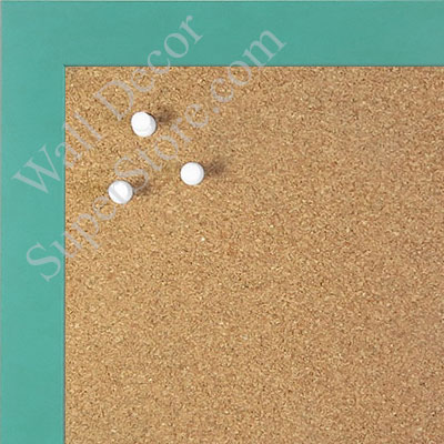 BB1564-17 Teal Small Custom Cork Chalk or Dry Erase Board