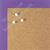 BB1564-7 Purple Small Custom Cork Chalk or Dry Erase Board