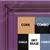 BB1961-1 Large Purple High Gloss Custom Wall Board With Scoop