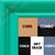 BB1961-5 Large Teal High Gloss Custom Wall Board With Scoop