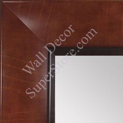 MR1526-2 Pecan - Extra Large Custom Wall Mirror Custom Floor Mirror