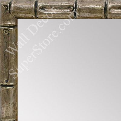 MR1549-3 Soft Champagne - Tropical Bamboo - Small Custom Wall Mirror Custom Floor Mirror