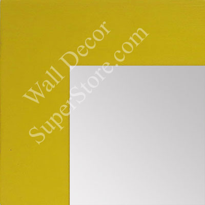 MR1586-1 Yellow - Medium Custom Wall Mirror - Custom Bathroom Mirror