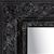 MR1908-2 Black Lacquer Ornate  Custom Mirror
