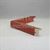 BB1532-8 Side View - Orange - Small Custom Cork Chalk or Dry Erase Board